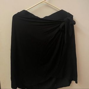 Black Torrid side tie skirt, size 2, brand new with tags never worn!